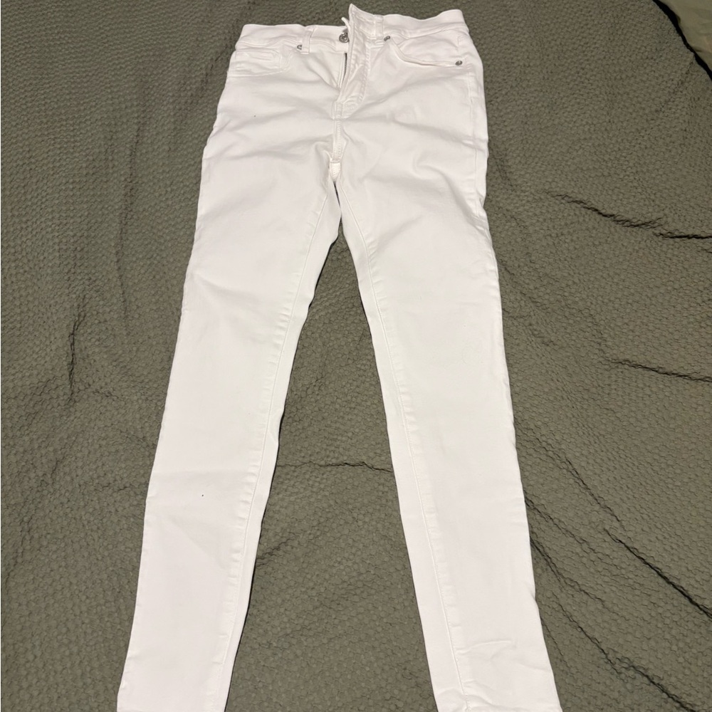 Express Classic White Denim